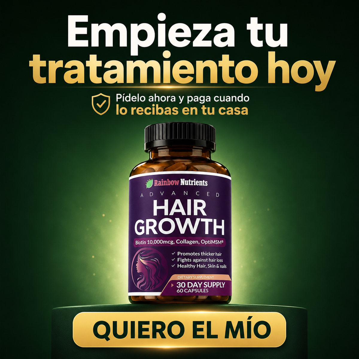 Ed. Limitada | Hair Growth® Tratamiento Capilar Premium